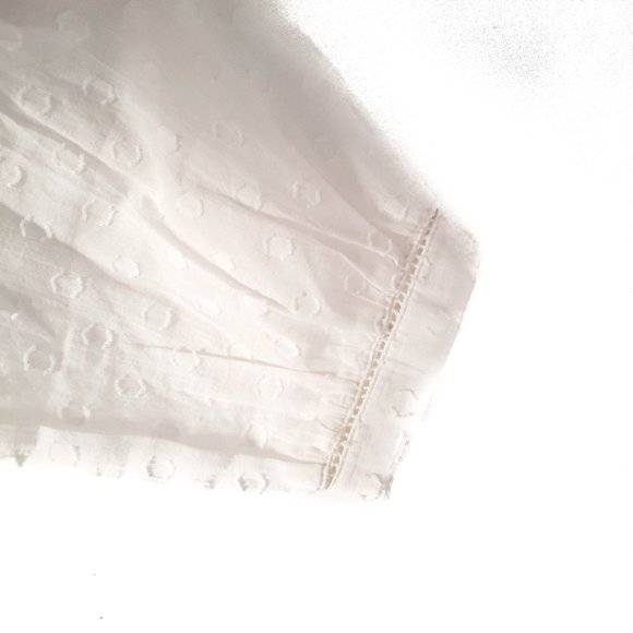 NWT Zara Kids White and Brown Top Size 13-14 - Picture 5 of 12